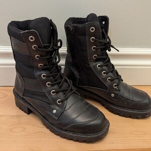 Women's motocycle boots 6